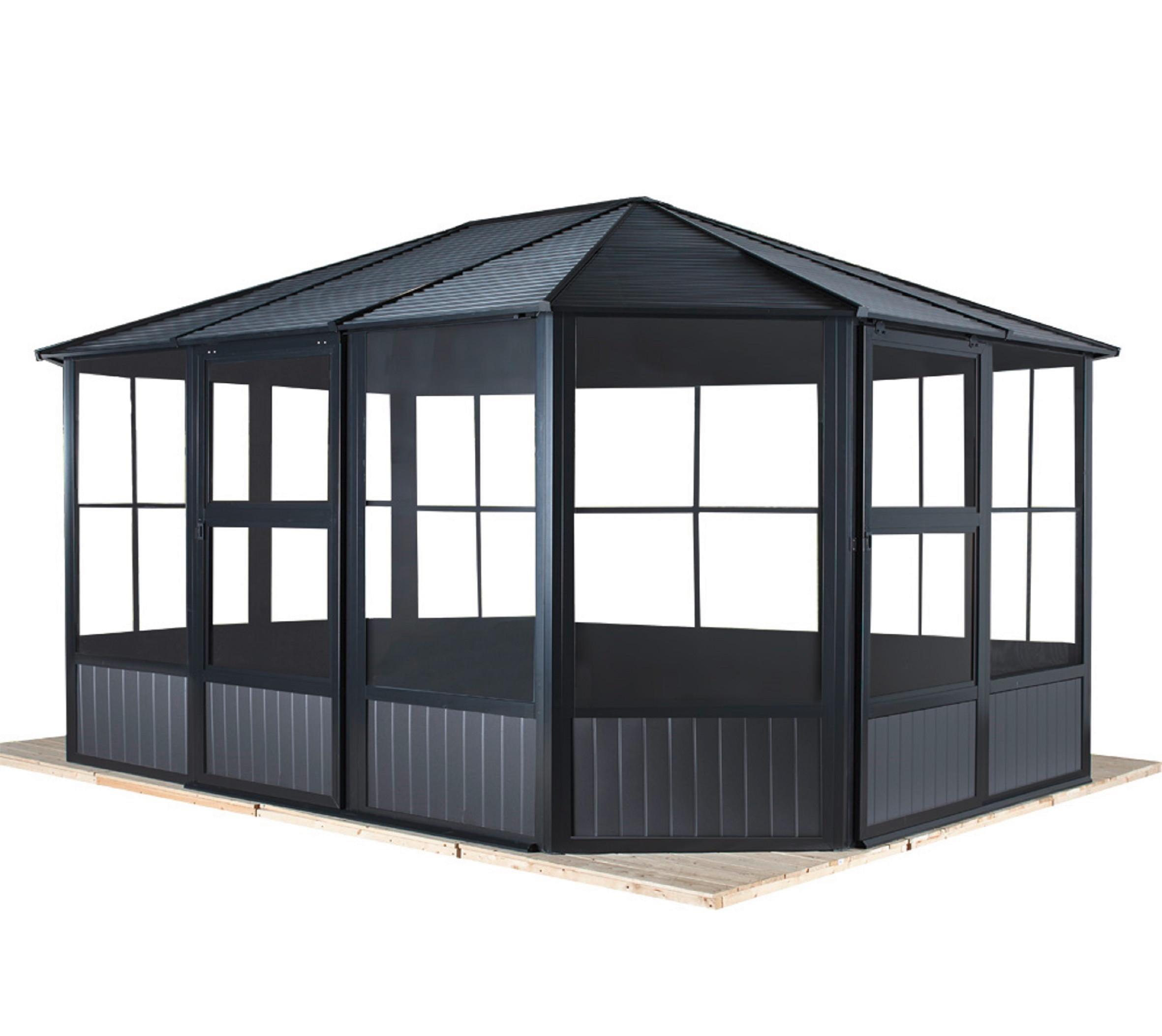 Pavillon Charleston 12x12 384x384 Wetterfest