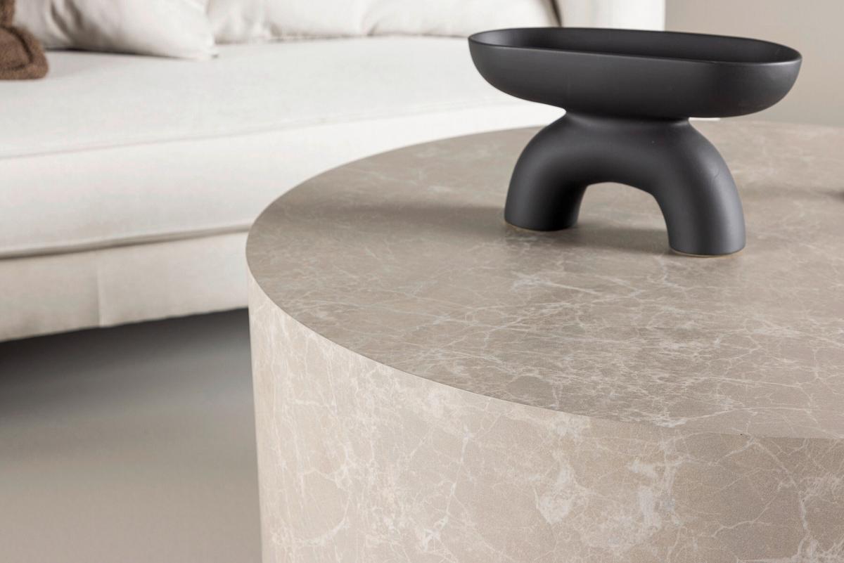 Couchtisch York Beige B: 80 cm - Beige, MODERN, Holz (80/45cm) - Livetastic