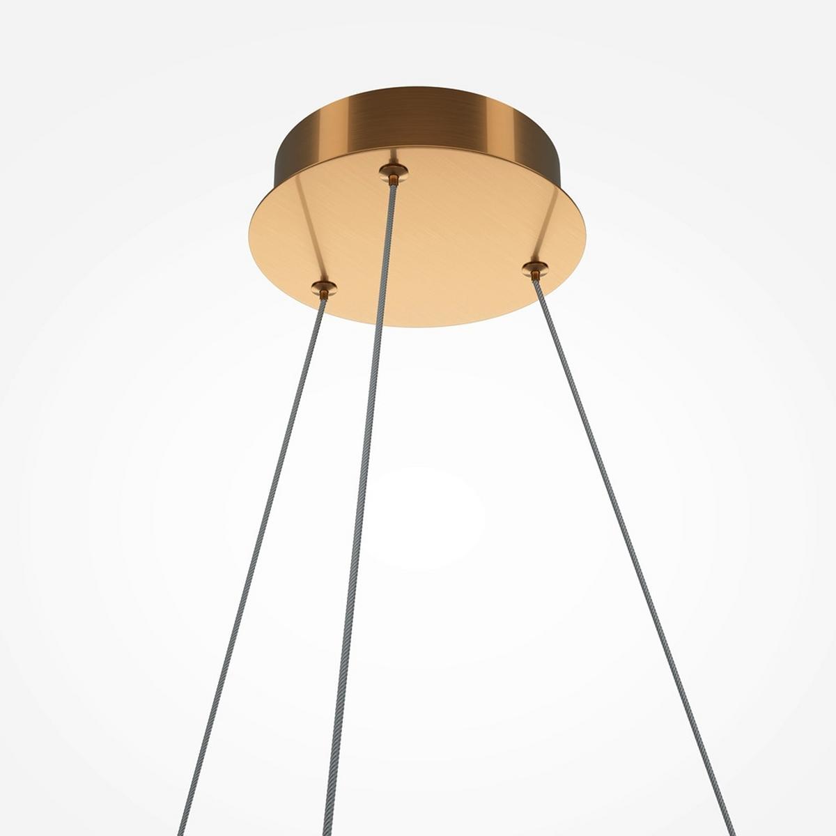Pendelleuchte Breeze - Messingfarben, MODERN, Metall (60/58cm) - MAYTONI