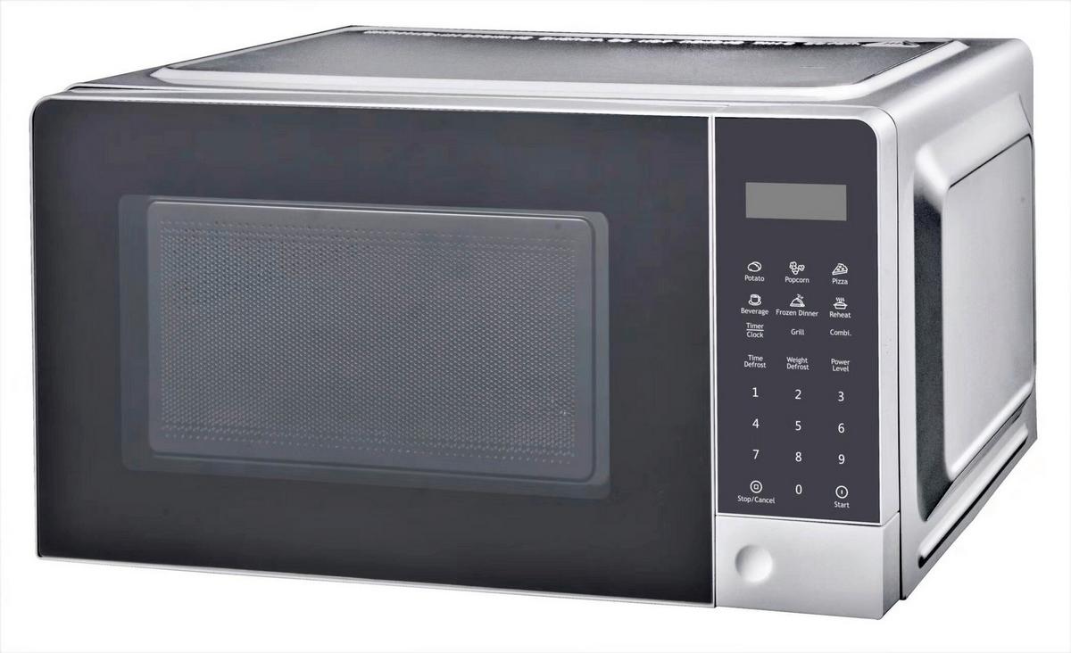 Mikrowelle Bono Schwarz 700 W 11 Leistungsstufen - Schwarz, Basics, Glas/Kunststoff (24,3/44,6/33,2cm) - Bono