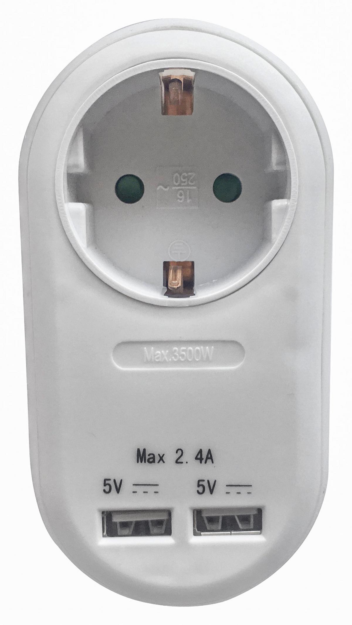 ADAPTÉR AMIR - plast (10,8/5,6/7,22cm) - Mömax