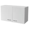 Küchenoberschrank Lucca Weiß B: 100 Cm - Weiß, KONVENTIONELL, Holzwerkstoff (100/54,8/32cm) - FlexWell