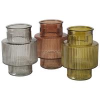 Váza MARILIO I - oranžová/sivá, Konventionell, sklo (12,9/17,6cm) - Mömax