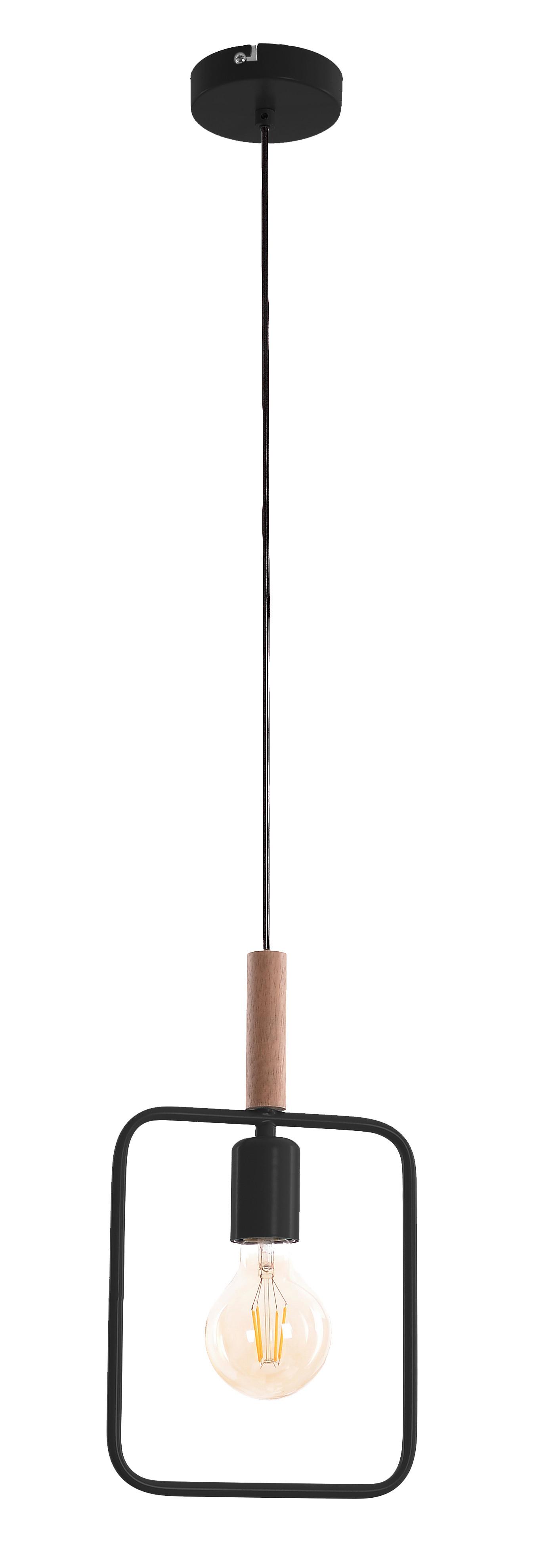 HÄNGELEUCHTE 31-73501 - Schwarz, Design, Metall (20/6/110cm)