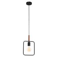 HÄNGELEUCHTE 31-73501 - Schwarz, Design, Metall (20/6/110cm)