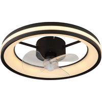 Deckenventilator, Rgb Hayla - Klar/Transparent, Basics, Kunststoff/Metall (49,5/15cm)