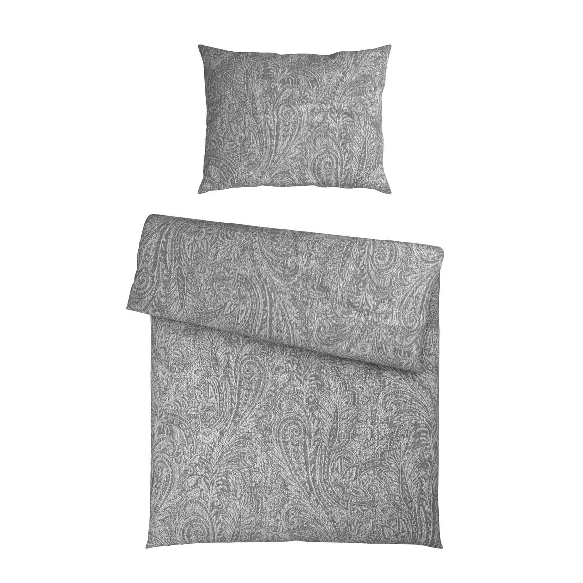 Bettwäsche Kordula - Silberfarben, ROMANTIK / LANDHAUS, Textil - James Wood