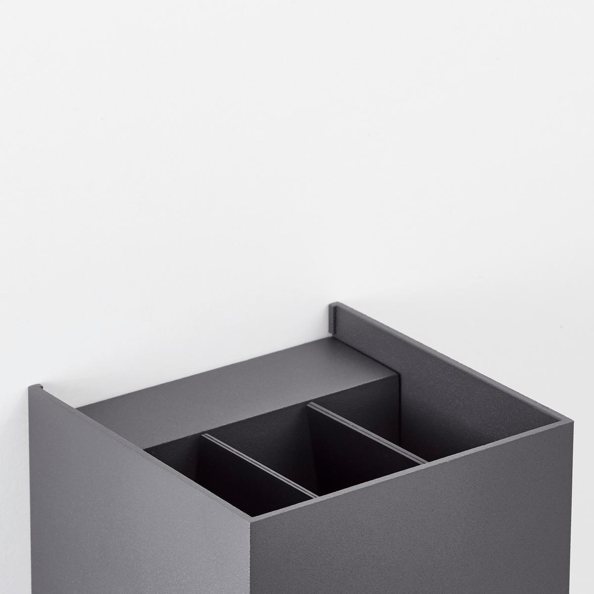 Wandleuchte G90961a63 Hilly - Dunkelgrau, Basics, Glas/Metall (10/10/10cm) - Brilliant