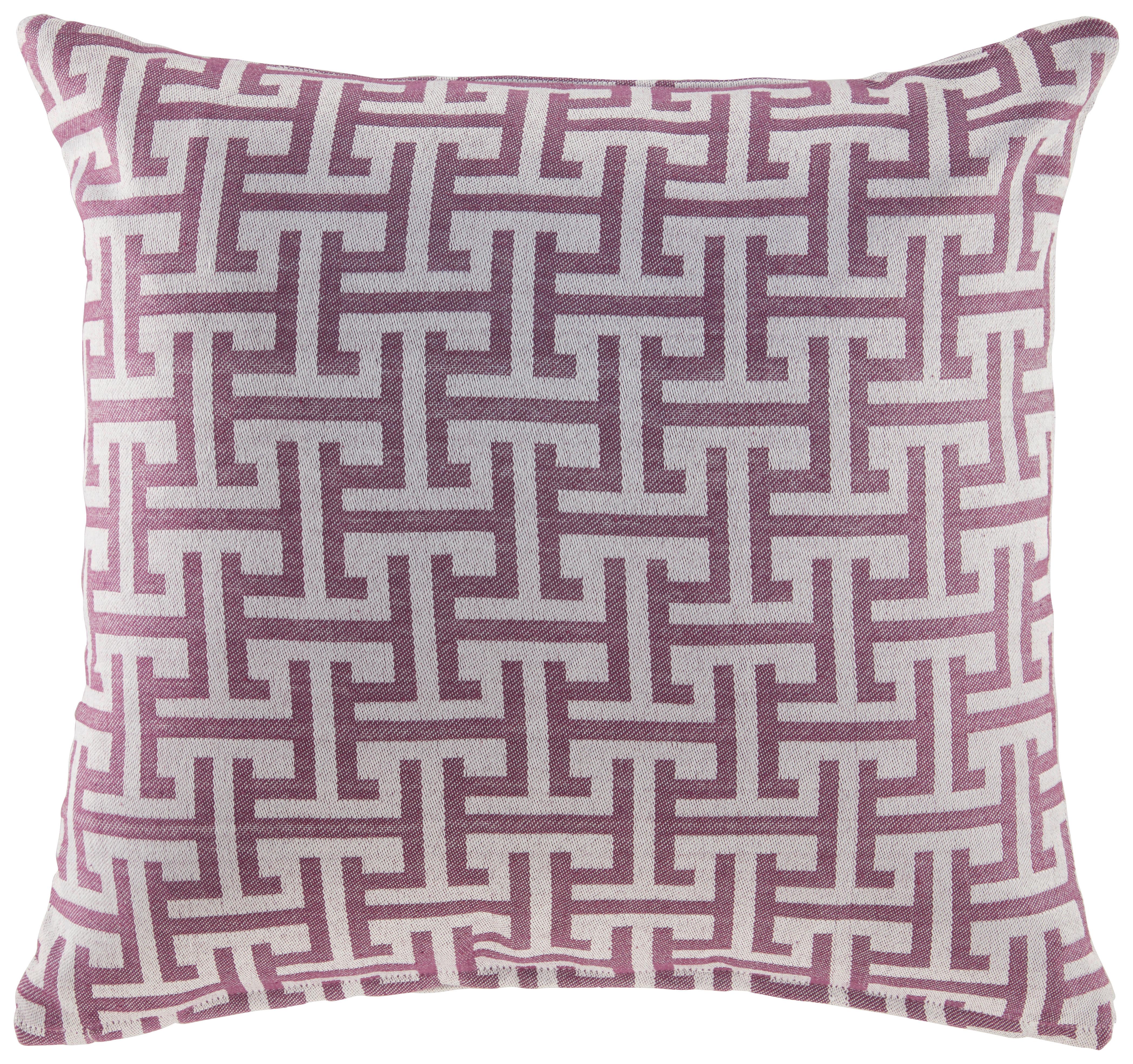 Zierkissen Jorina - Beere, MODERN, Textil (45/45cm) - Luca Bessoni