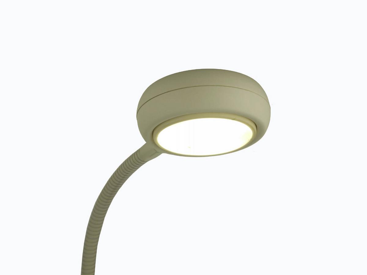 LED-Kindertischlampe Fußball Feld Grün/Weiß Schnurschalter - Weiß/Grün, Basics, Holz/Kunststoff (15/37/20cm) - Niermann