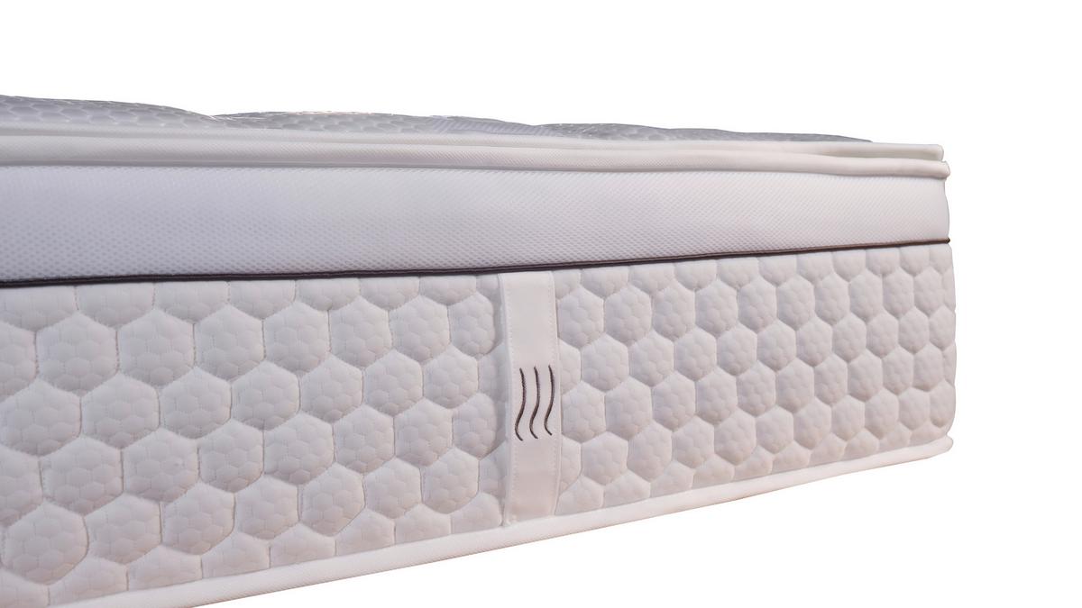 Taschenfederkernmatratze Cooltech 100x200cm H3 H: 32 Cm - Weiß, Basics, Textil (100/200cm) - Livetastic