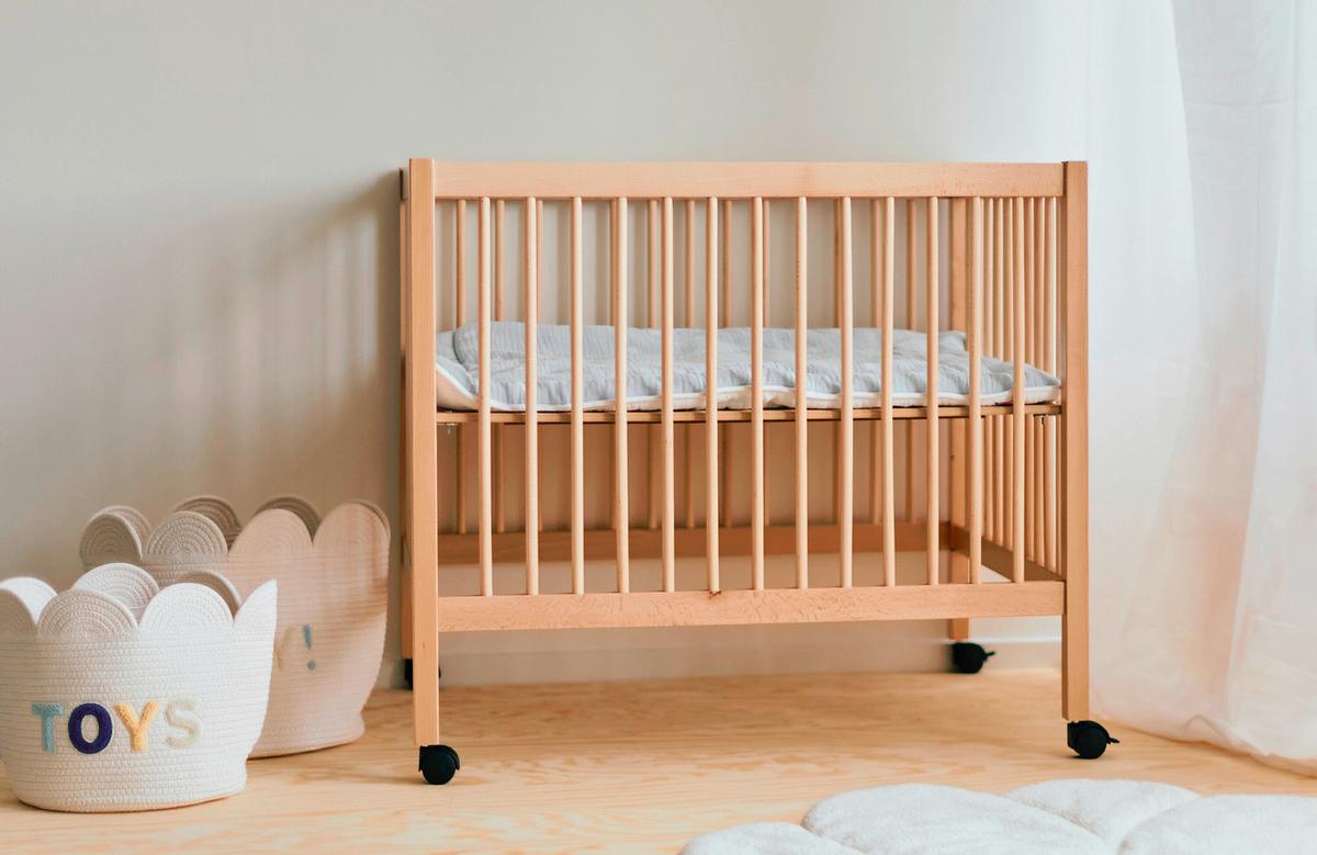 Laufgitter Höhenverstellbar Naturfarben, L: 98 Cm - Naturfarben, KONVENTIONELL, Holz/Kunststoff (98/78/82cm) - Childhome