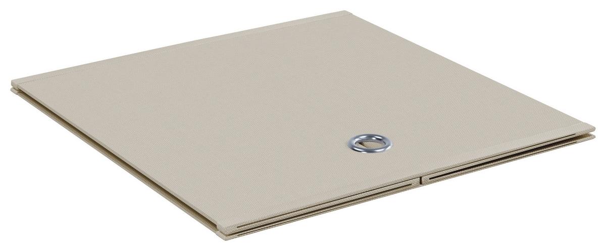 Faltbox Boxas Naturfarben B: 27 Cm - Naturfarben, Basics, Kunststoff (27/28/27cm) - MID.YOU