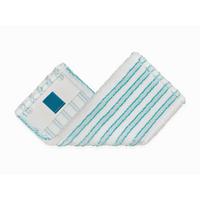 Wischbezug 52123 Wb Powerclean/twistm - Türkis/Weiß, Basics, Textil (33cm) - Leifheit