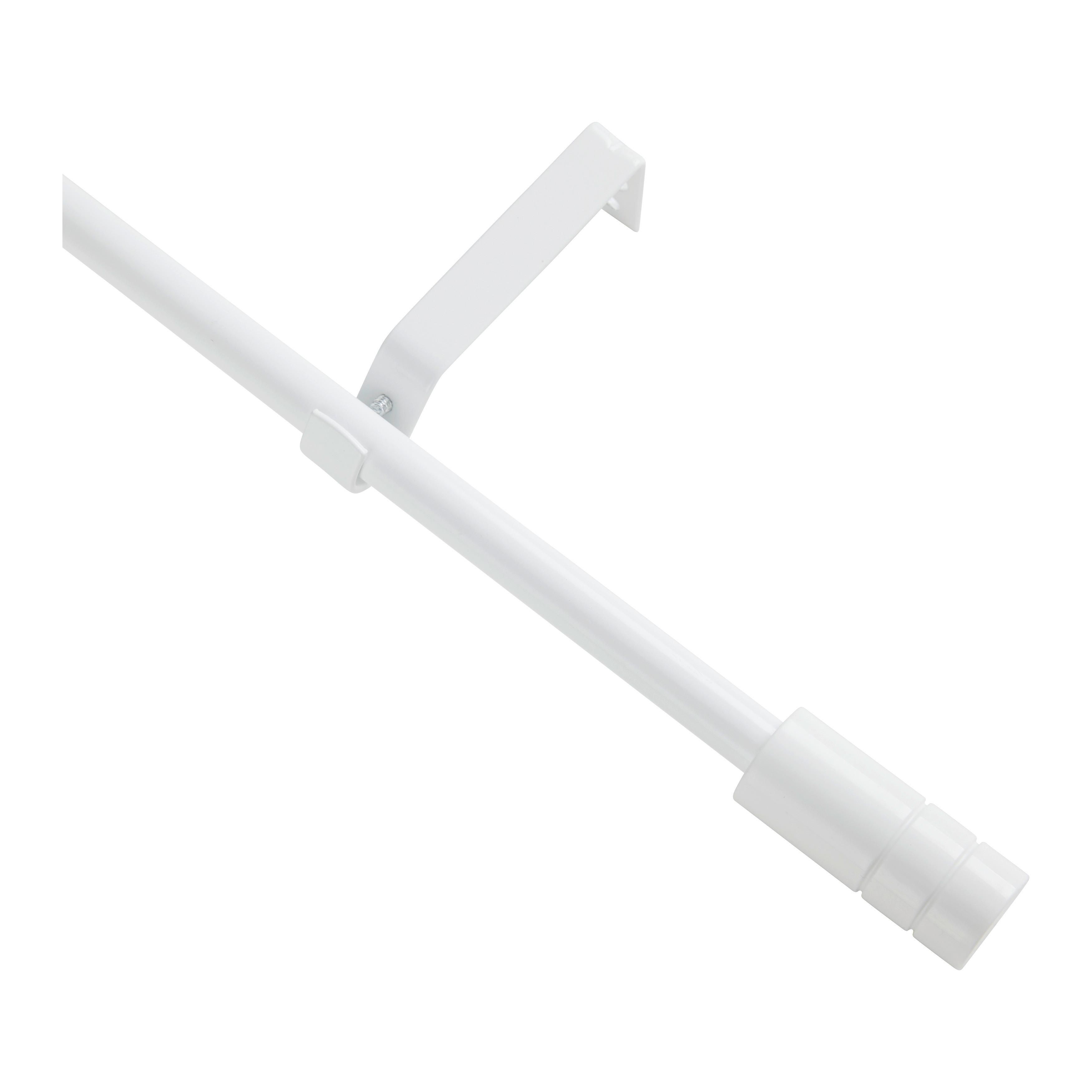 ZÁVESOVÁ TYČ MAX -BASED- - biela, kov (130-240cm) - Based