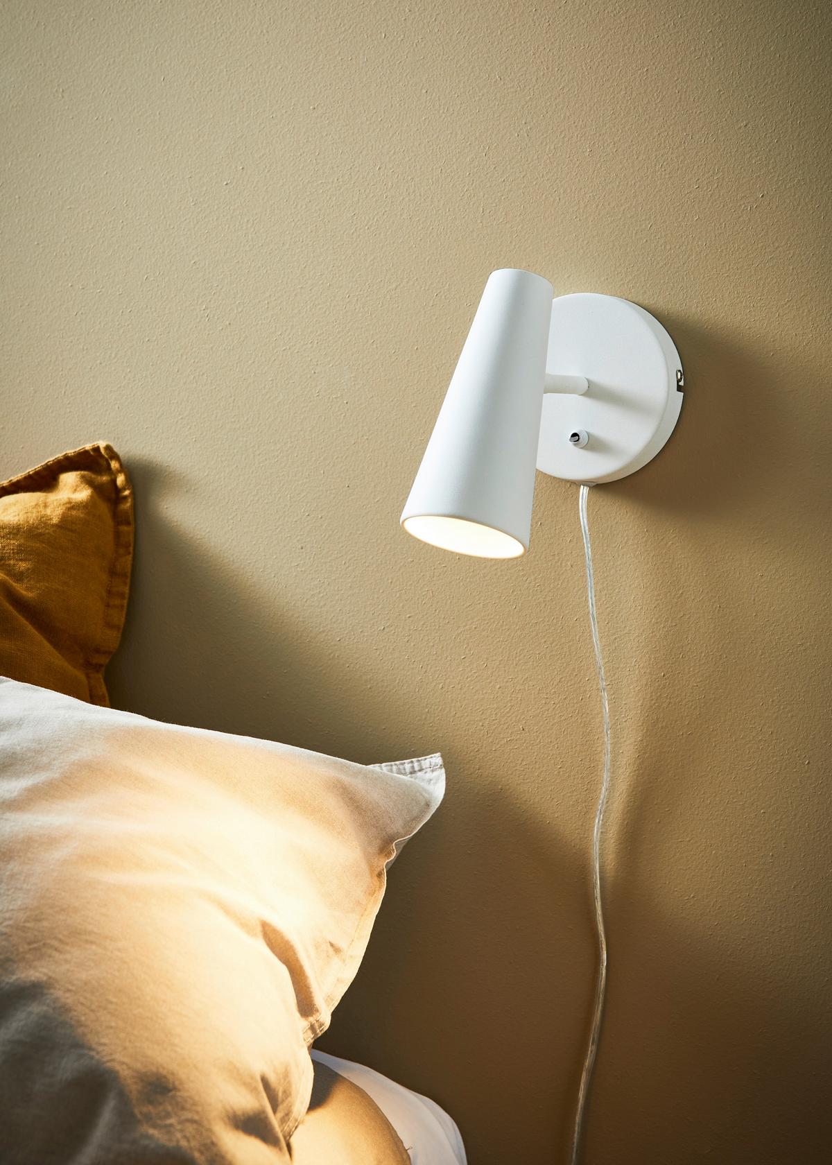 Wandleuchte Crest - Weiß, Basics, Metall (12/20/17cm) - Markslöjd