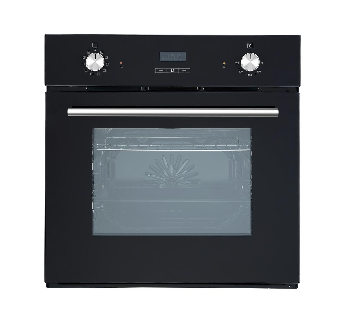 Küchenblock Turin Schwarz/Eiche Dekor B: 330 cm - Schwarz/Eiche Artisan, Basics, Holzwerkstoff (330cm) - MID.YOU