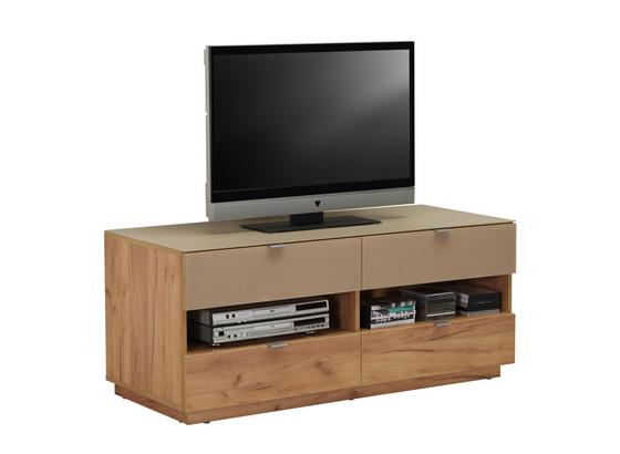 Tv - Elem Contur - Tölgyfa, modern, Faalapú anyag/Üveg (130/54/52cm) Tv - Elem Contur - Tölgyfa, modern, Faalapú anyag/Üveg (130/54/52cm)