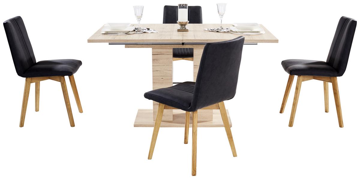 Kihúzható Asztal Helena 140 Az *top Ár* - tölgyfa, Konventionell, faalapú anyag (140-220/76/90cm) - Best Price