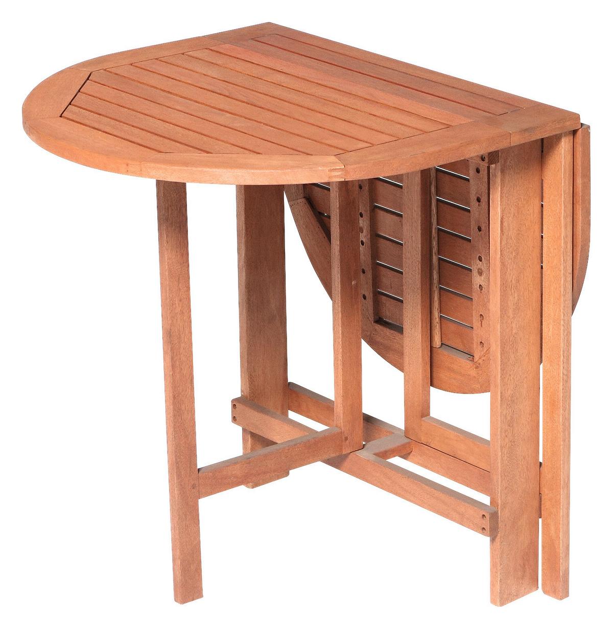 Gartentisch Klappbar Eukalyptusholz L: 120 cm - Naturfarben, KONVENTIONELL, Holz (120/74/60cm) - Gardenson