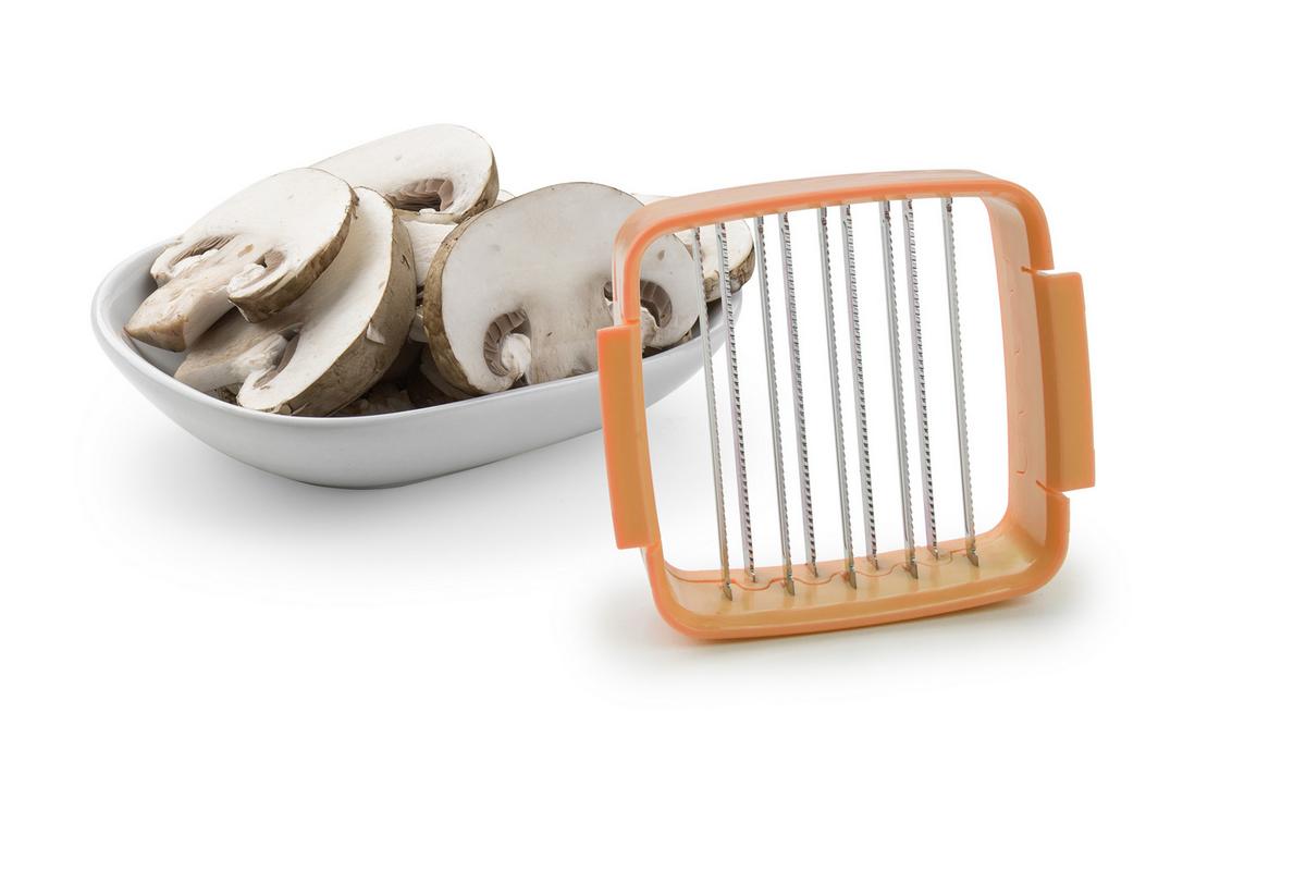 Küchenhelfer-Set Nicer Dicer Quick 5 -Teilig. - Schwarz/Orange, Basics, Kunststoff/Metall - Genius