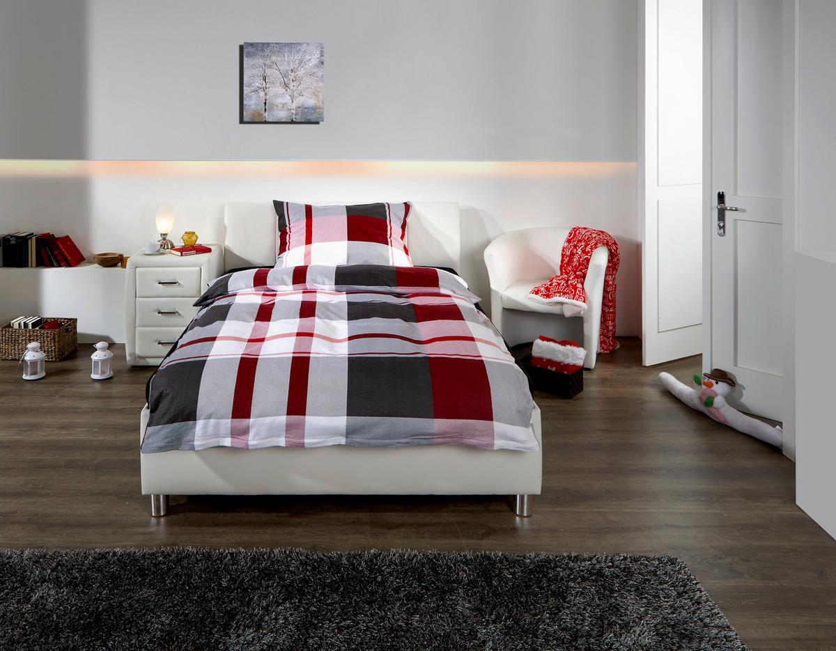 Ágyneműhuzat-garnitúra Kalinda - piros/kék, Modern - Best Price