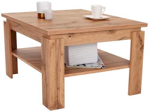 KONFERENČNÝ STOLÍK NIZZA 1 - dub wotan, Modern, kompozitné drevo (70/45/70cm)