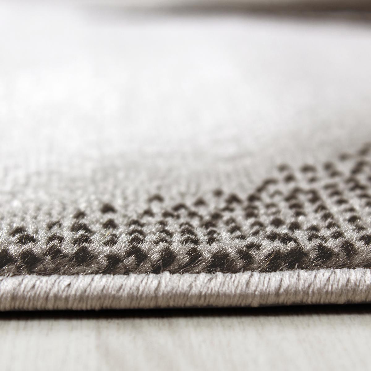 Teppich Läufer Braun/Weiß Plus 80x300 cm - Braun/Weiß, Design, Textil (80/300cm)
