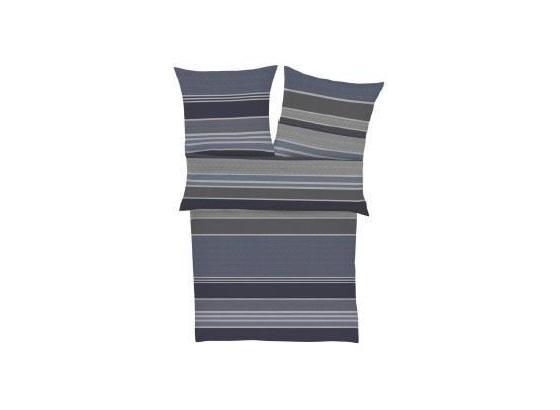 Bugatti Baumwollbettwäsche Feinflanell 140/200cm Blau - Dunkelblau/Grau, Basics, Textil (140/200cm) - Bugatti Bugatti Baumwollbettwäsche Feinflanell 140/200cm Blau - Dunkelblau/Grau, Basics, Textil (140/200cm) - Bugatti
