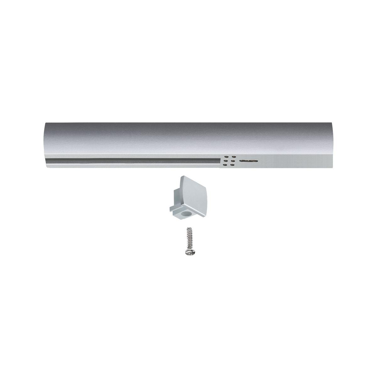 Schienensystem Urail Einspeiser 97655 Chromfarben - Chromfarben, Basics, Kunststoff/Metall (18,7/8,3cm) - Paulmann