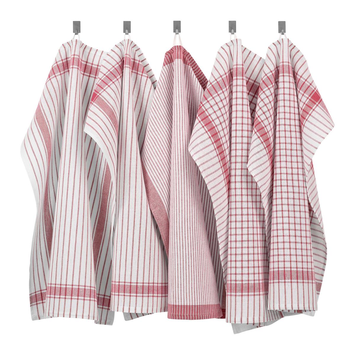 SADA UTĚREK Klaus, 50/70cm,5ks - šedá/modrá, Konvenční, textil (50/70cm) - Modern Living