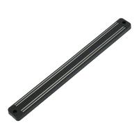 Magnetleiste Margit Schwarz L: ca. 33 cm - Schwarz, Basics, Kunststoff (33,00cm) - Metaltex