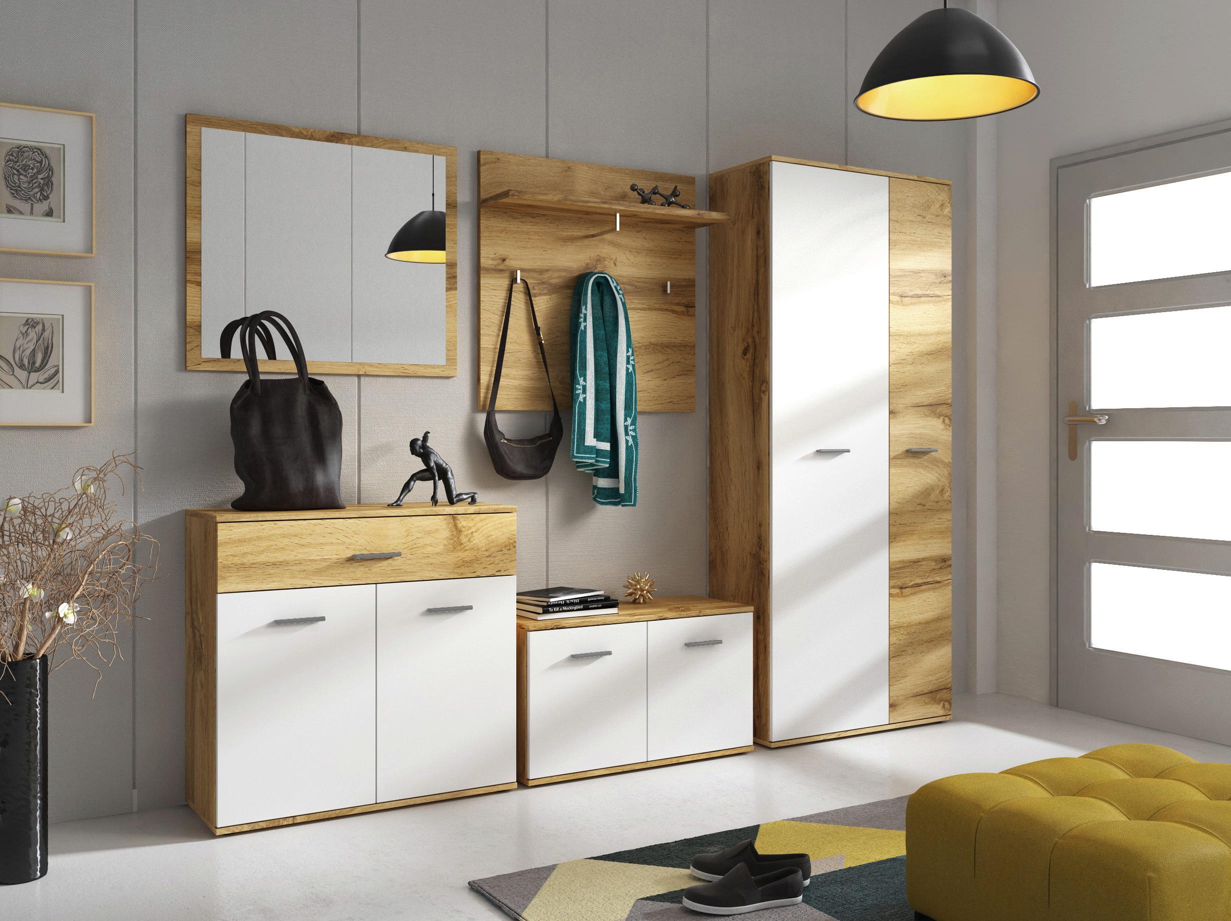 5-teilige Garderobe für ein einladendes Vorzimmer