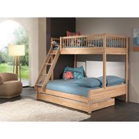 Etagenbett Forrest Eichefarben 90/140x200cm - Eichefarben/Naturfarben, MODERN, Holz (90/140/200cm) - Vipack