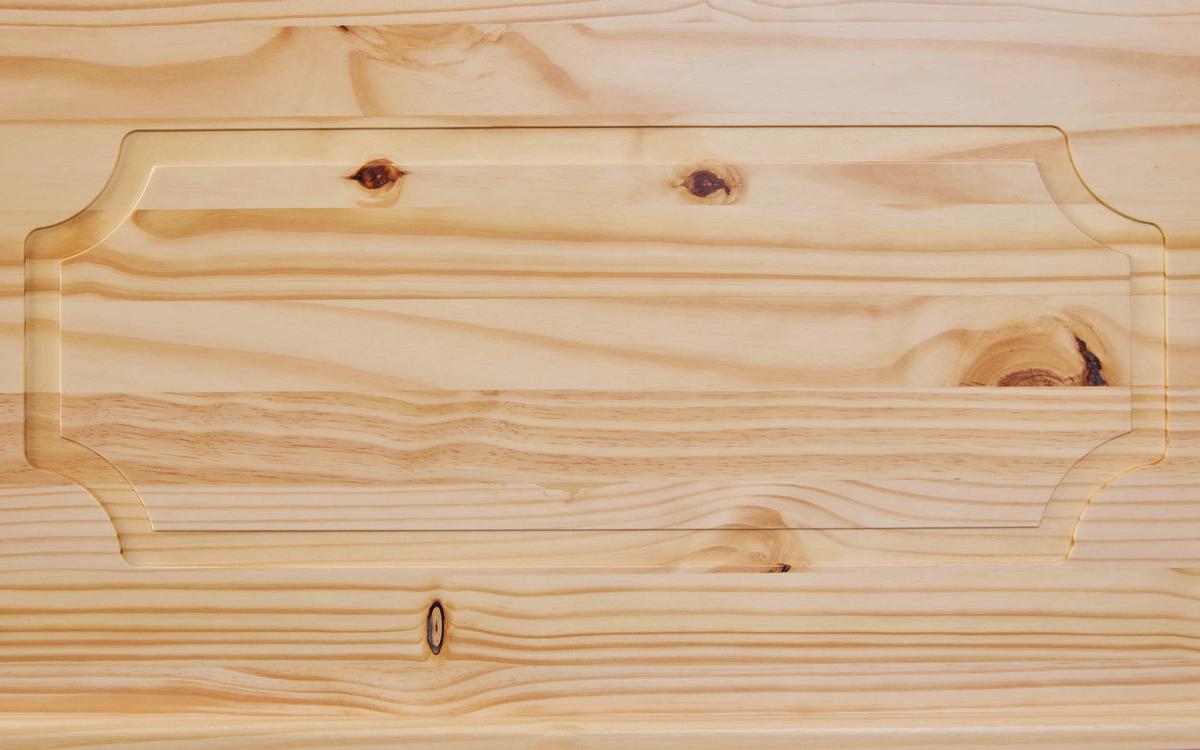 Truhe Emel B: 89 Cm Echtholz - Naturfarben, Basics, Holz (89/53/47cm) - MID.YOU