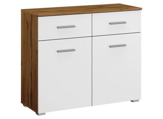 Kommode Borneo B. 93 cm Eichefarben - Basics, Holzwerkstoff (93/81/42cm) Kommode Borneo B. 93 cm Eichefarben - Basics, Holzwerkstoff (93/81/42cm)