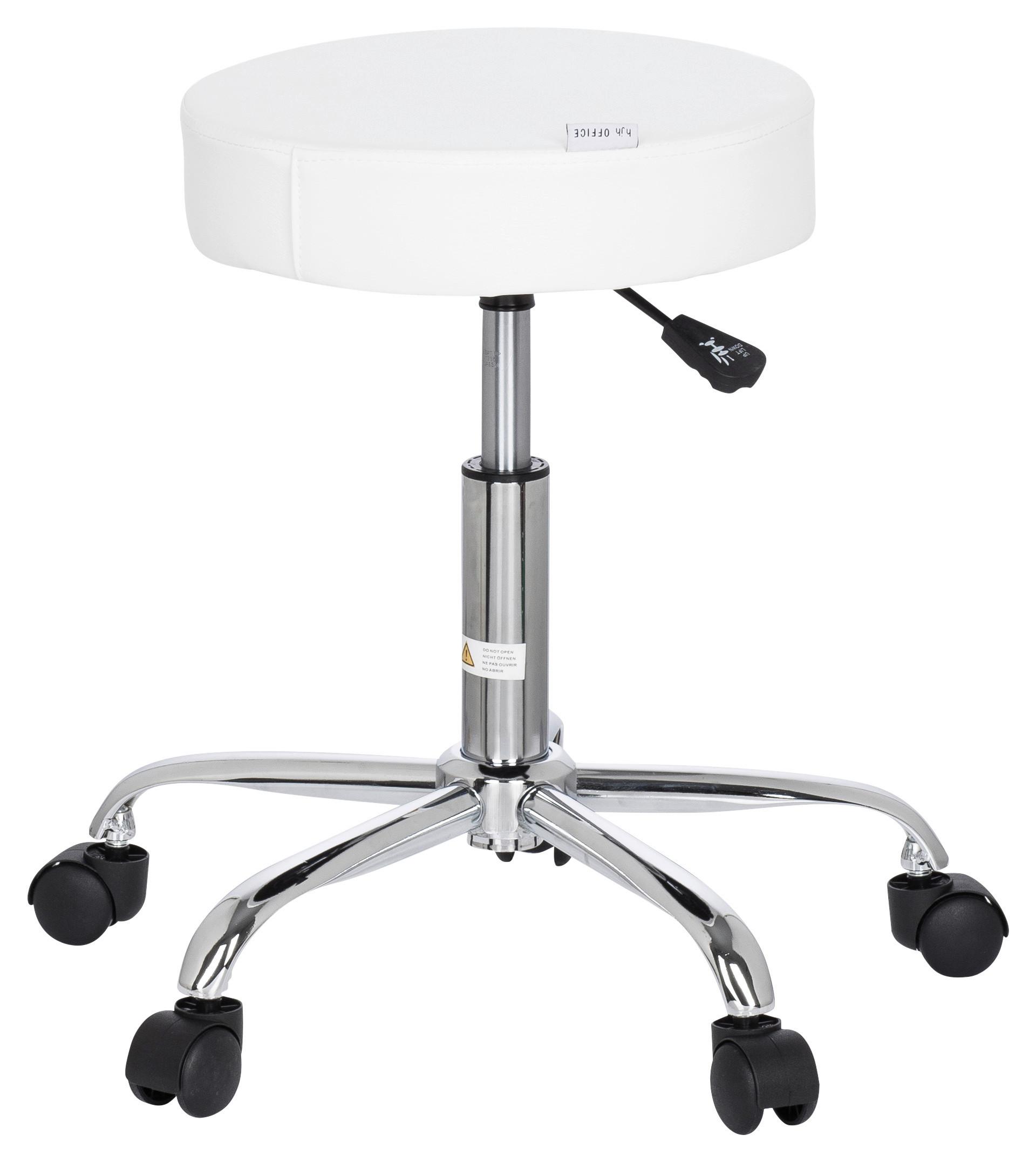 Bürohocker im Lederlook