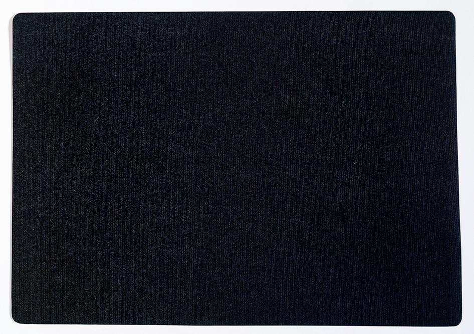 Prostírání Malia, 43/30cm, Černá - černá, textil (43/30cm)