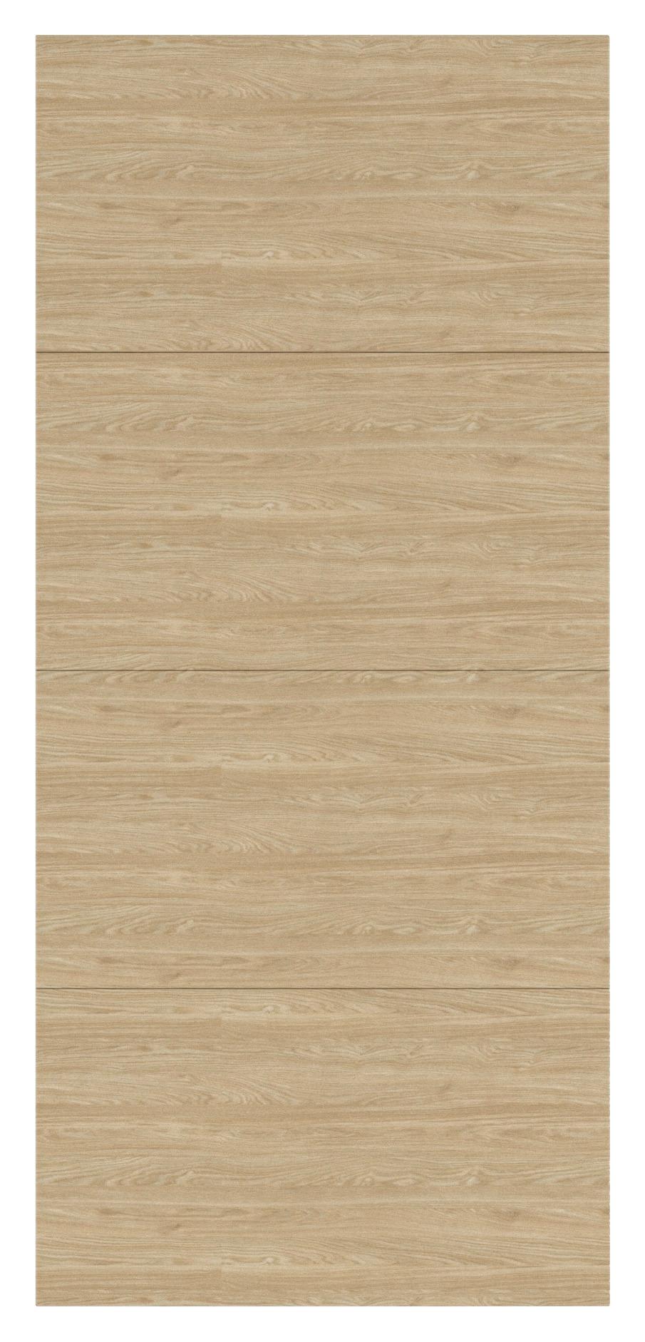 Schwebetür-erweiterung Unit F. Normalhöhe B:90 Cm Eichefarben - Eichefarben, MODERN, Holzwerkstoff - Ondega