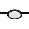 Deckenleuchte Duoline Camillus Ø 26 Cm, Für Schienensystem - Schwarz, Basics, Kunststoff (26,0/2,7cm) - Trio Leuchten