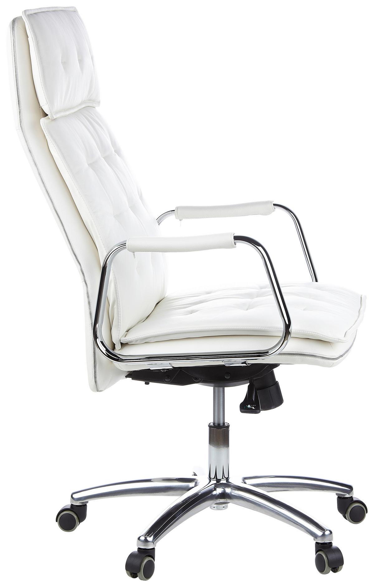 Chefsessel Villa Creme Bis 120 Kg - Creme, Basics, Leder/Kunststoff (60/130/48cm) - MID.YOU