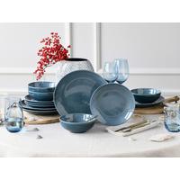 JEDÁLENSKÝ SERVIS REACTIVE BLUE - modrá, keramika - Creatable