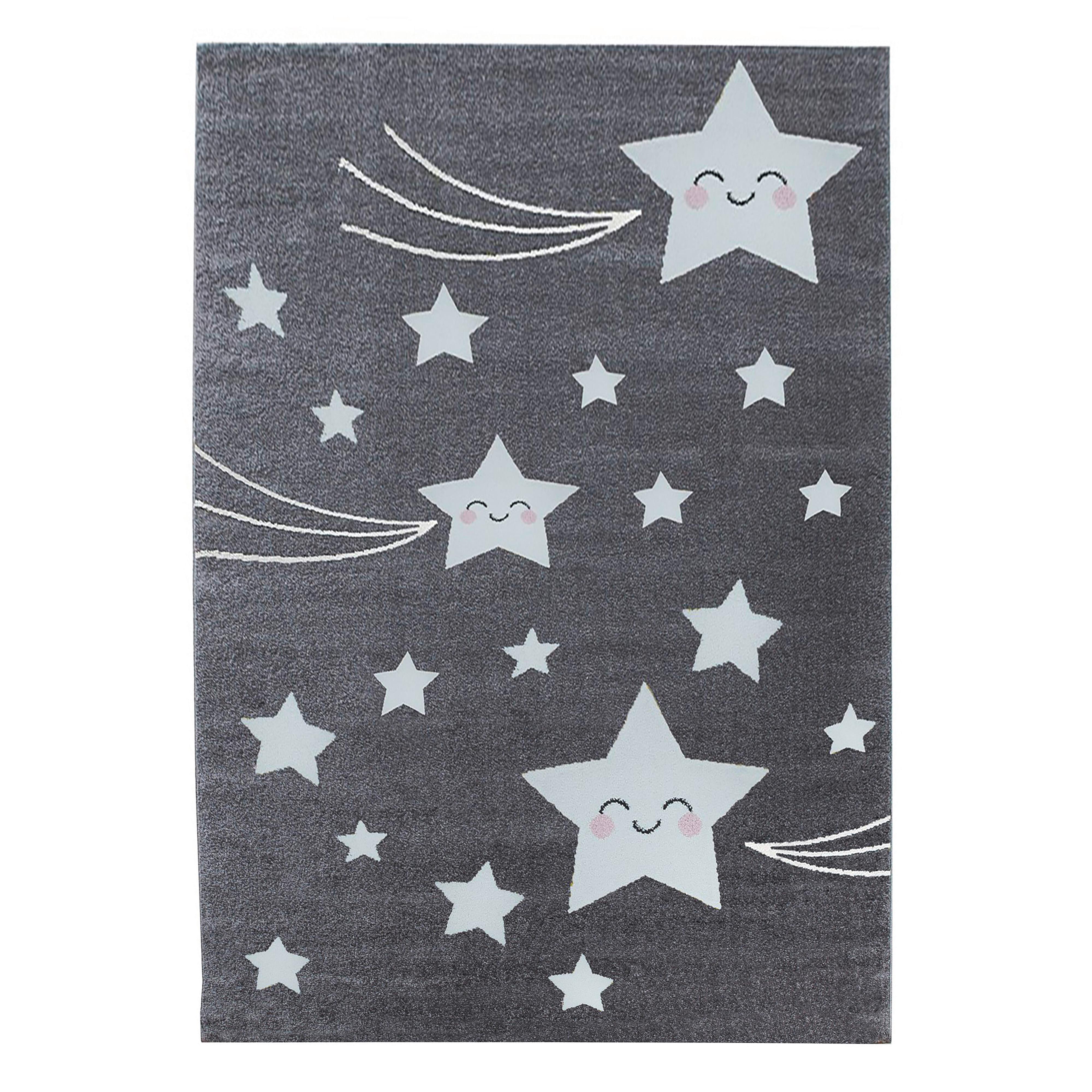 Kinderteppich Kids - Grau, Trend, Textil (200/290cm) - Ben'n'jen