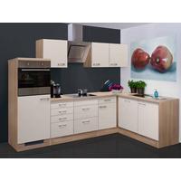 Eckküche Nepal Sonoma Eiche S: 280x170 cm - Kaschmir/Sonoma Eiche, MODERN, Holzwerkstoff (280/170cm) - FlexWell