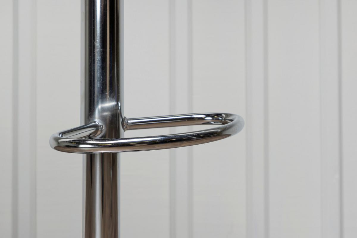 Barhocker-set Jonna - Silberfarben/Schwarz, Design, Textil/Metall (38/84/38cm) - Livetastic