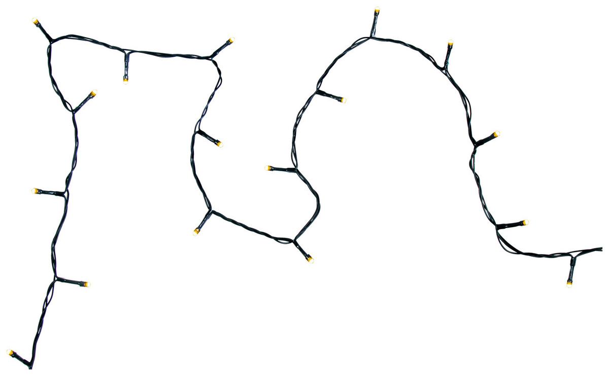 Lichterkette L: 1.100 cm - Grün, Basics, Kunststoff (1100cm)