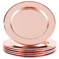 Untersetzer Echtwerk Glasuntersetzer-Set - Kupferfarben, Design, Metall (10,9cm) - Echtwerk