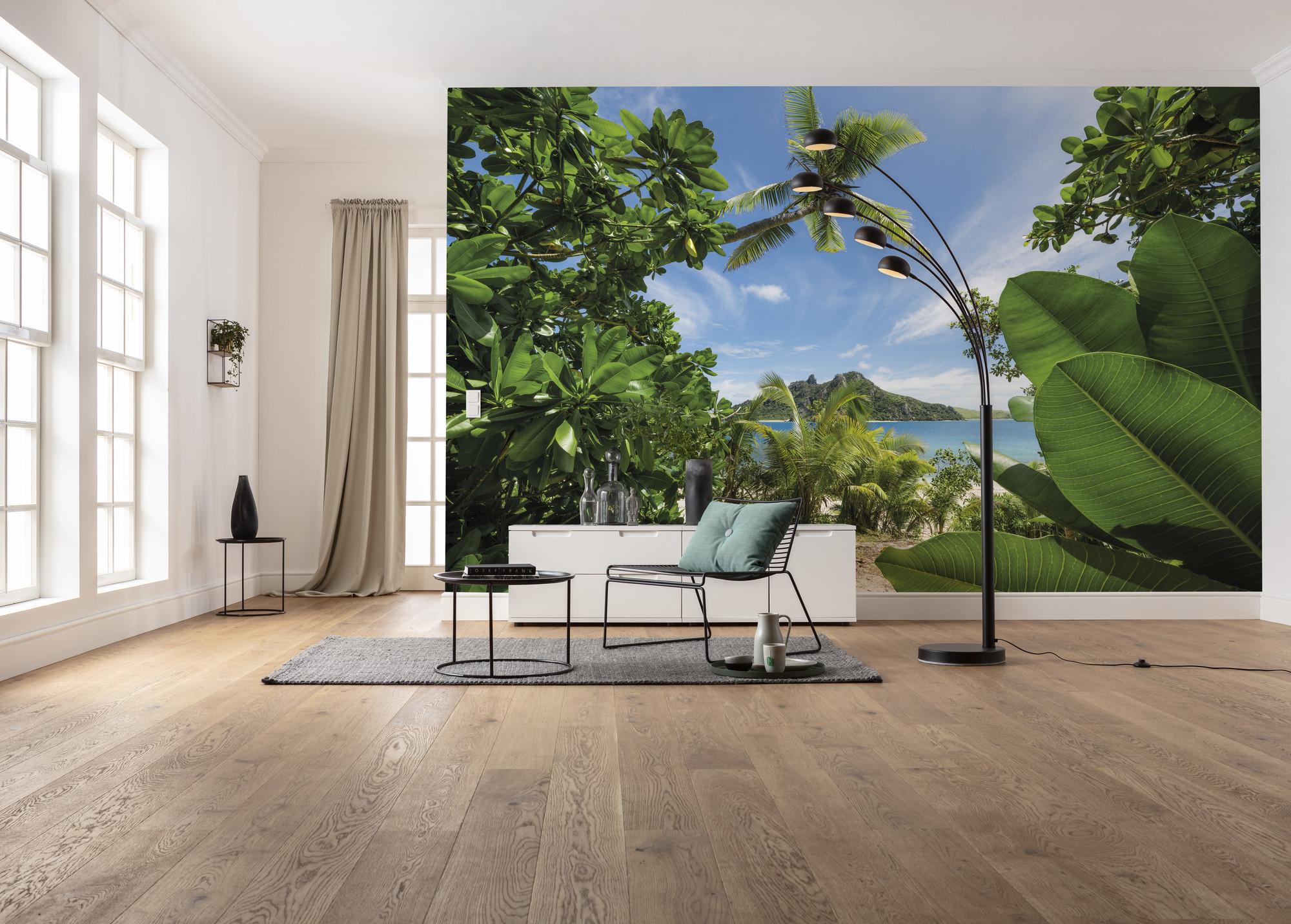 Fototapete Cast Away Jungle - Multicolor, Trend, Textil (450/280cm)