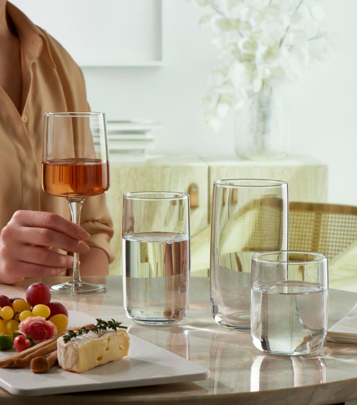 Gläserset Iconic Transparent, 6-Teilig - Transparent, Trend, Glas (365ml) - Mäser