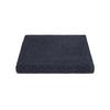 Handtuch Elena Baumwolle 450 G/m2 Schwarz 50x100 Cm - Schwarz, MODERN, Textil (50/100cm) - Luca Bessoni